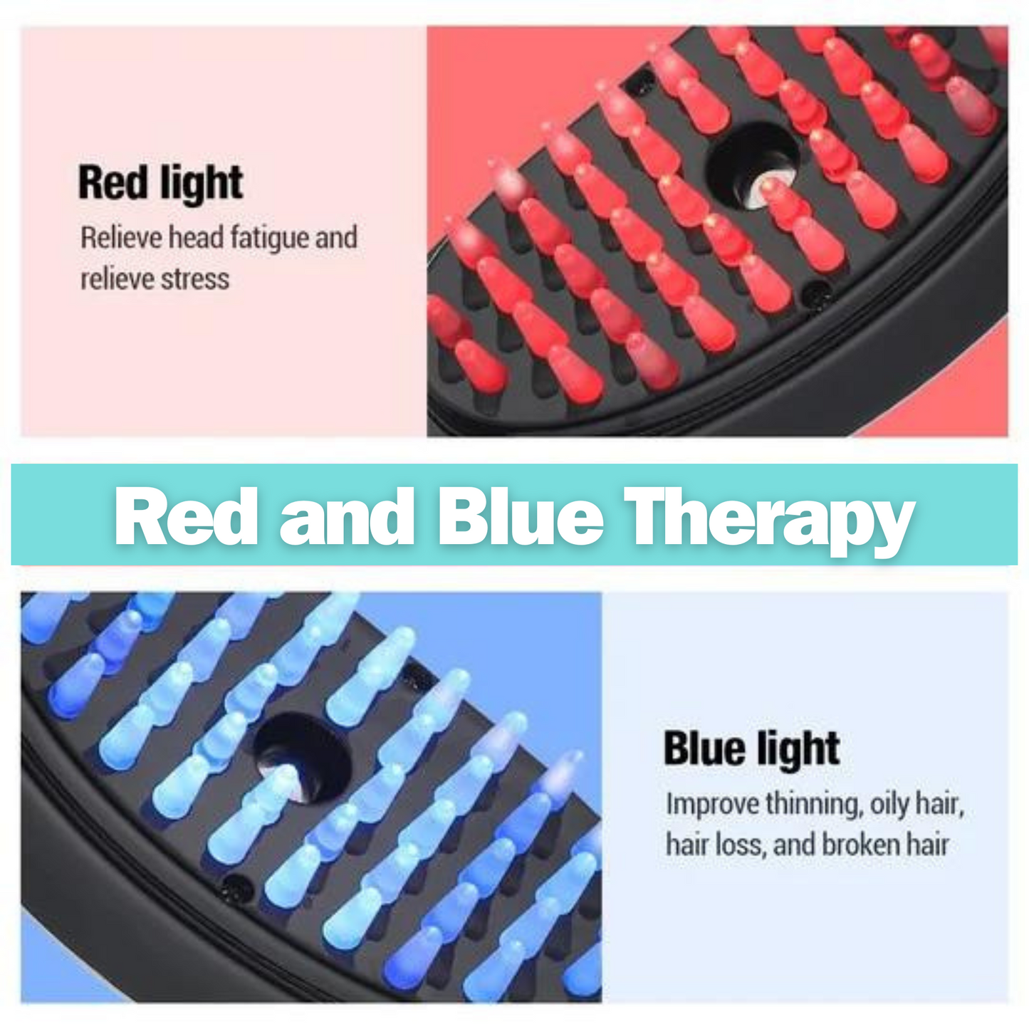 VibeGlow Therapy Comb