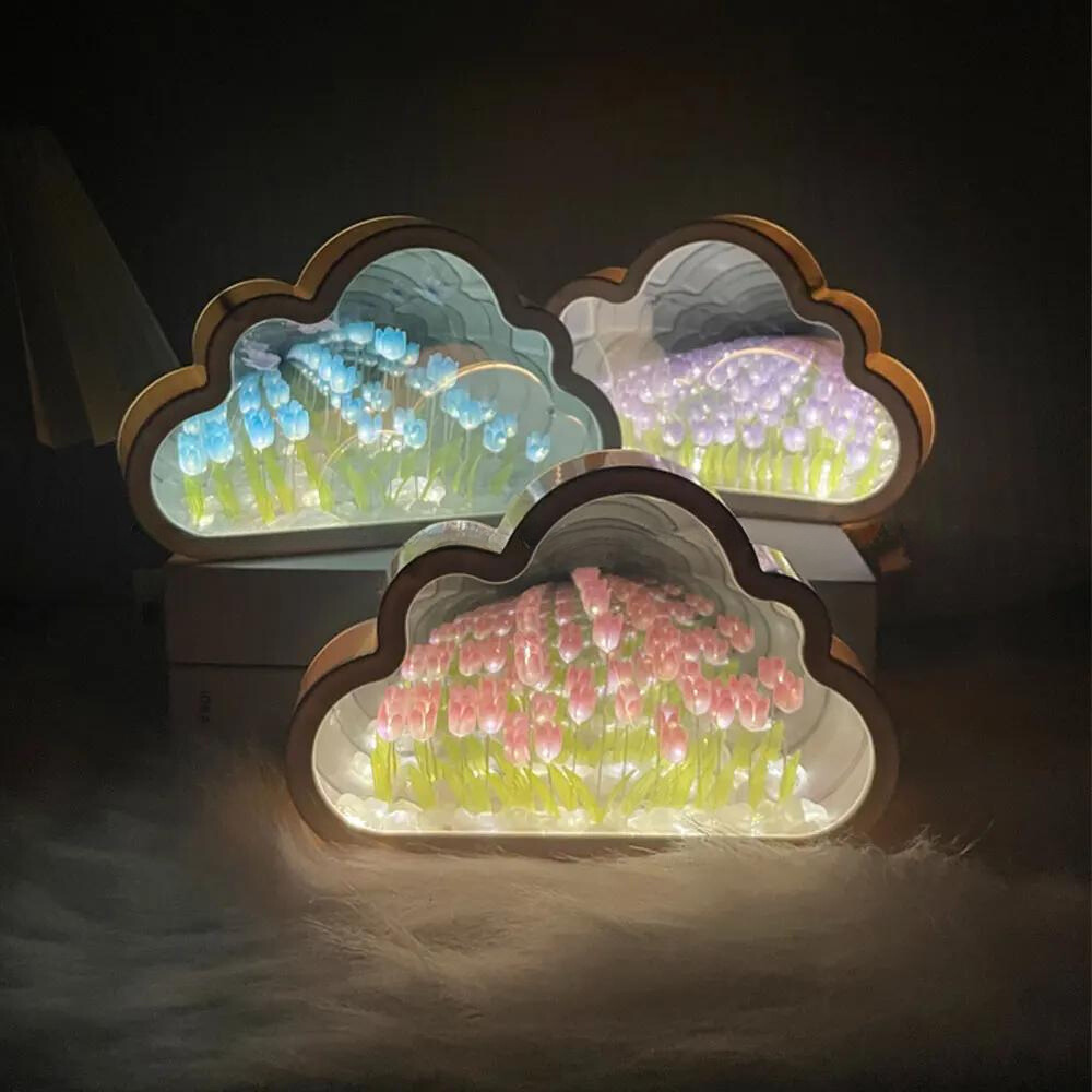 TulipGlow Mirror Light