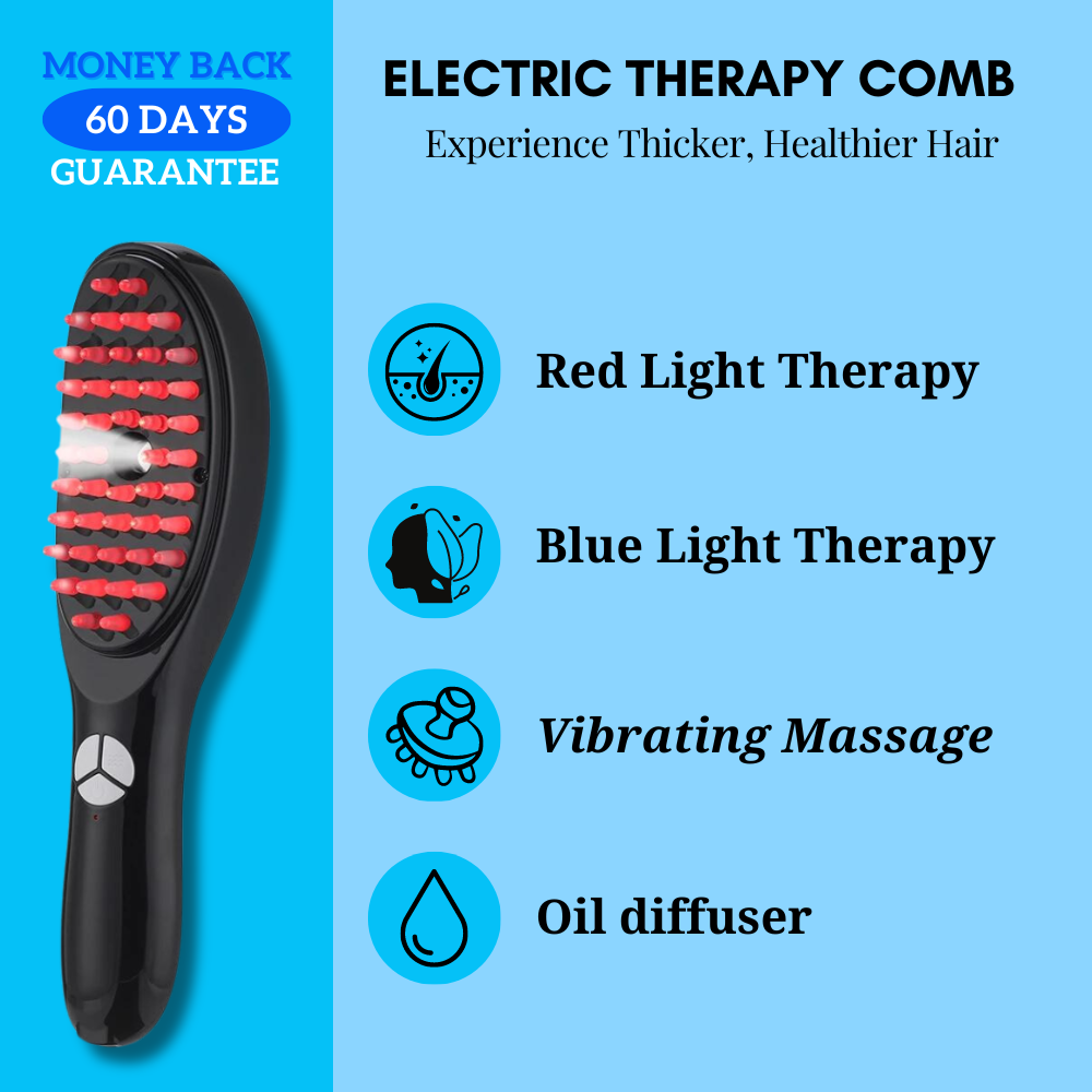 VibeGlow Therapy Comb